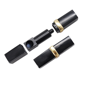 Portable Lipstick Design Metal 47MM Weed Smoking Pipe Tobacco Pipe Novelty Stealth Weed Pipe Smoking accessories